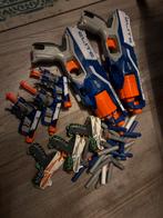 Nerf Pistolen Set - Disruptor Elite + Kleinere, Ophalen of Verzenden, Zo goed als nieuw, Jongen of Meisje
