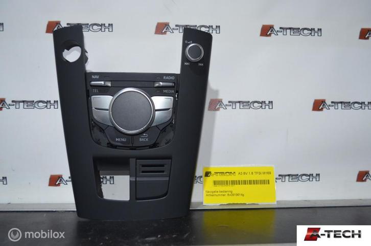 Navigatie bedieningspaneel Audi A3 8V (12-17) 8v0919614g, Auto-onderdelen, Dashboard en Schakelaars, Audi, Gebruikt, Ophalen of Verzenden