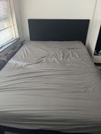 Bed met matras 140/200, Huis en Inrichting, Wit, Tweepersoons, Zo goed als nieuw, 200 cm