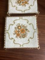 3 stuks Vintage Imola Italy onderzetters voor pannen, Ophalen of Verzenden, Zo goed als nieuw, Glas of Kopje