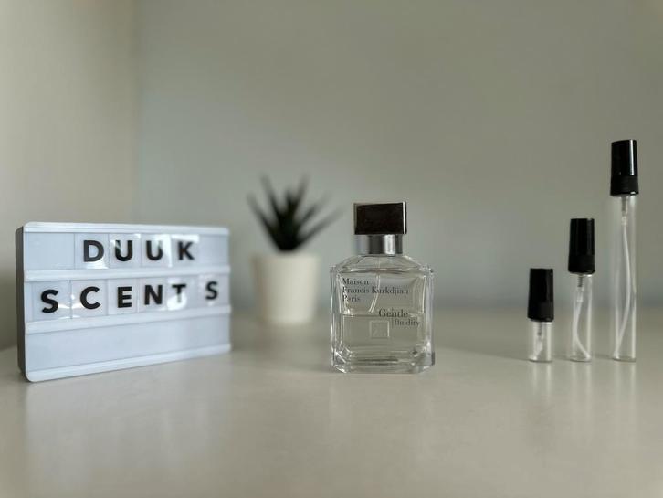 MFK Gentle Fluidity Silver tester/sample/decant, Sieraden, Tassen en Uiterlijk, Uiterlijk | Parfum, Nieuw, Ophalen