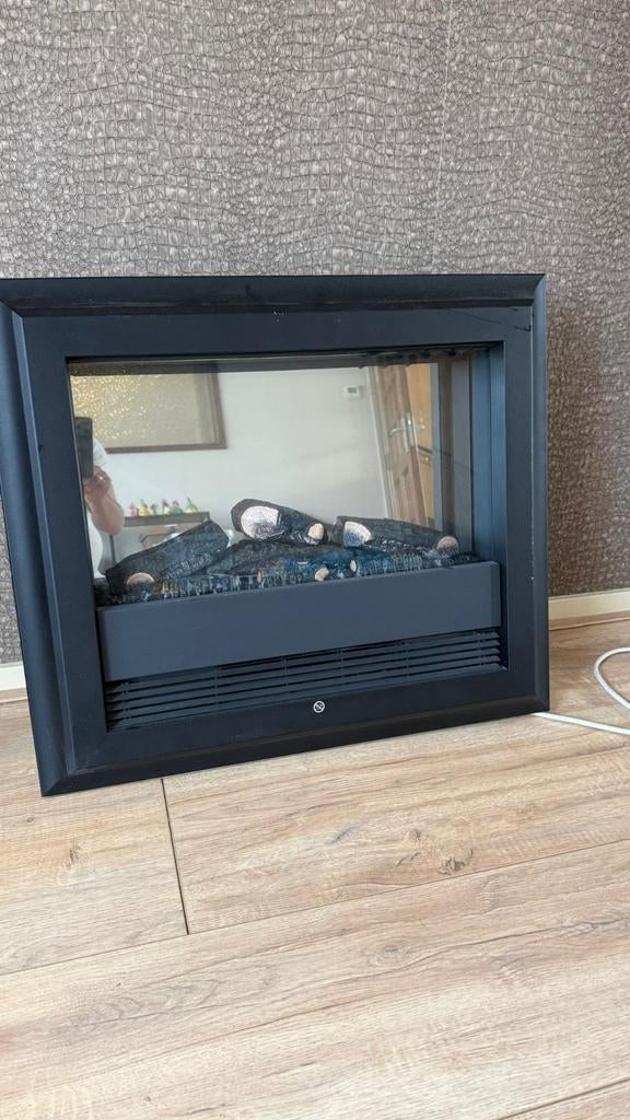 Electrische openhaard, Ophalen, Gebruikt, Hangende haard, Elektrische haard