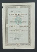 Drachenquelle - Drakenbron in Bad-Honnef (DUI) - 1918, Postzegels en Munten, Aandelen en Waardepapieren, Aandeel, Voor 1920, Verzenden