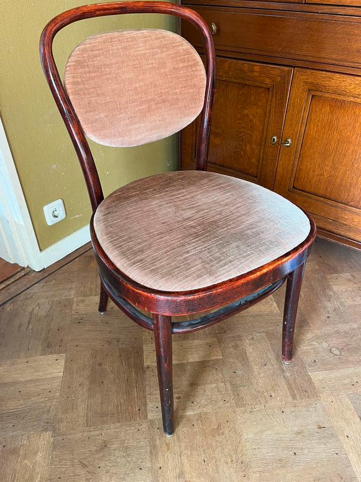 Set van 7 Thonet-stijl stoelen – opknap/restauratie project, Antiek en Kunst, Antiek | Meubels | Stoelen en Banken, Ophalen of Verzenden