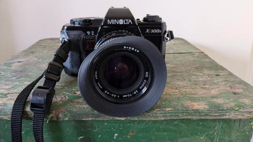 Minolta X-300s 28-70 mm lens 1:3.5-4.8, Audio, Tv en Foto, Fotocamera's Analoog, Gebruikt, Spiegelreflex, Minolta, Ophalen of Verzenden