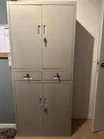 Archiefkast metaal grijs, Huis en Inrichting, Ophalen, Gebruikt, 50 tot 100 cm, Metaal
