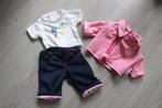 Broek shirt babyborn 43 ook grote zus past het jas Verkocht, Ophalen of Verzenden, Zo goed als nieuw, Babypop