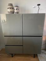 Kast / highboard (+ 2 hangkasten), Huis en Inrichting, Ophalen, 100 tot 150 cm, Zo goed als nieuw, Minder dan 150 cm