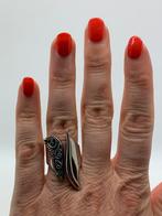 V492 Prachtige vintage zilveren ring verstelbaar, Ophalen of Verzenden, X, Dame, Zilver