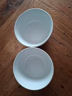 Twee witte schaaltjes, Ophalen, Overige stijlen, Porselein, Schaal of Schalen