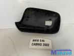 BMW 3 SERIE E46 cabrio rechts zwart spiegelkap 2000-2004, Auto-onderdelen, Spiegels, Ophalen of Verzenden, Gebruikt, BMW
