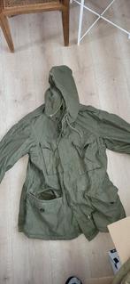 Us ww M43 met hood, Verzamelen, Militaria | Tweede Wereldoorlog, Ophalen of Verzenden, Landmacht, Amerika, Kleding of Schoenen