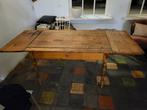 Oude Houten Tafel met Uitschuifbare Bladen, Ophalen
