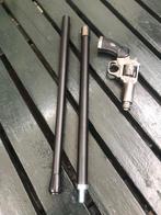 metalen flaneerstok/wandelstok met pistoolhandgreep, Ophalen of Verzenden, Zo goed als nieuw