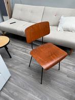 4 Gispen eetkamer stoelen, Cordemeijer, Huis en Inrichting, Stoelen, Ophalen, Gebruikt, Bruin, Vier