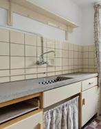 Vintage Bruynzeel keukenkastjes en tegels, Huis en Inrichting, Keuken | Keukenelementen, Ophalen, Gebruikt, 50 tot 100 cm, 50 tot 75 cm