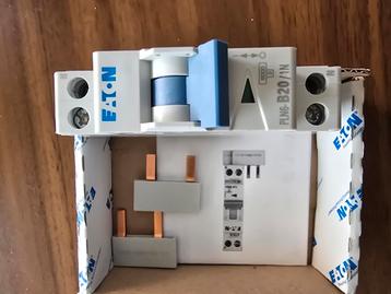 Eaton installatieautomaat 1-polig+nul (PLN6-B20-1N-MW-FL) beschikbaar voor biedingen