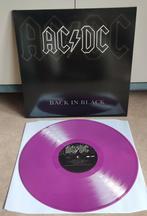 Acdc back in black purple vinyl, Ophalen of Verzenden, Zo goed als nieuw