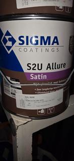 Sigma s2u Alure satin ral 9001, Ophalen, Wit