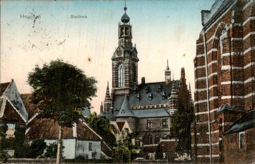heusden ., Verzamelen, Ansichtkaarten | Nederland, Gelopen, Noord-Brabant, Voor 1920, Verzenden