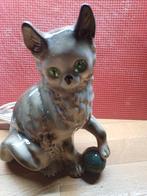 Geurhuisje parfumlamp parfumlampje poes met bal gemarkeerd, Antiek en Kunst, Ophalen of Verzenden