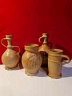 Steengoed Kruiken - 16e eeuws model Siegburg, Ophalen of Verzenden