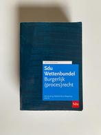 Sdu Wettenbundel Burgerlijk (proces)recht, Editie 2019-2020:, Ophalen of Verzenden, Beta, Gelezen