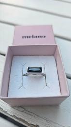 Melano ring zilver Twisted 54 NIEUW, Sieraden, Tassen en Uiterlijk, Ringen, Zwart, Nieuw, Ophalen of Verzenden, 17 tot 18