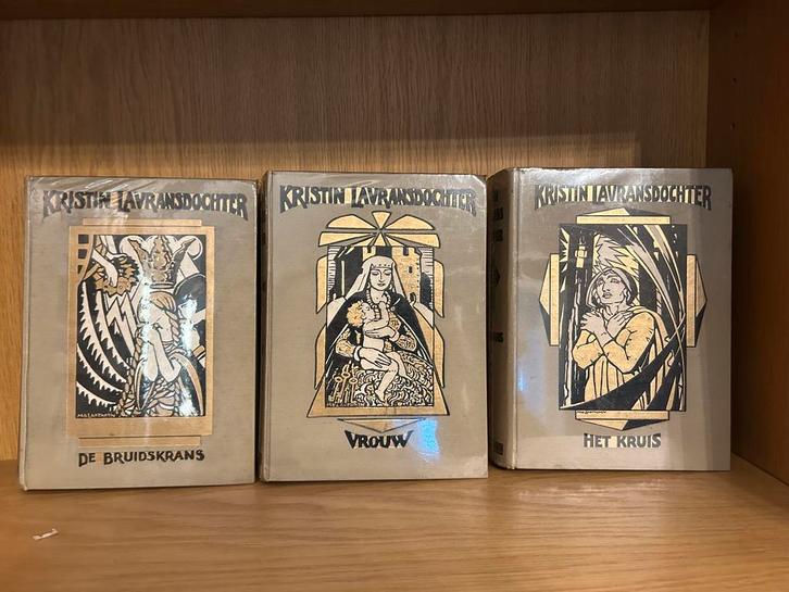 Trilogie Kristin Lavransdochter - Sigrid Undset, Boeken, Literatuur, Zo goed als nieuw, Ophalen