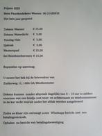 Benz Paardendekens Wassen, Ophalen, Nieuw