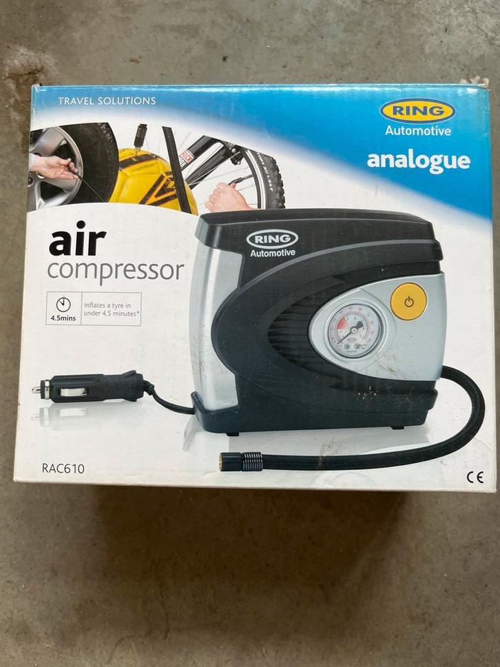 Luchtcompressor - Ring Automotive Analogue, Auto-onderdelen, Airco en Verwarming, Universele onderdelen, Gebruikt, Ophalen of Verzenden