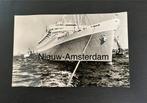 Fraaie foto Nieuw-Amsterdam vanaf Sleepboot, Verzamelen, Verzenden, Zo goed als nieuw, Motorboot, Kaart, Foto of Prent