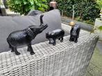3 nieuwe ijzeren dieren beelden, Ophalen of Verzenden, Zo goed als nieuw, Dier