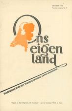 “Ons eigen land” oktober 1956, Ophalen of Verzenden, Gelezen