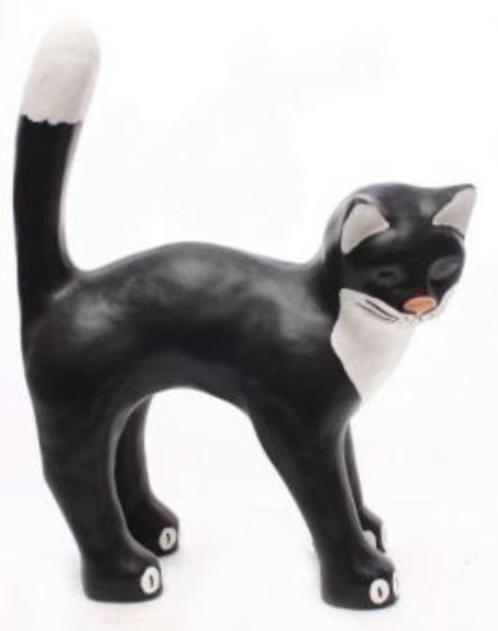polyester beeld / kat staand, Tuin en Terras, Tuinbeelden, Nieuw, Dierenbeeld, Kunststof, Ophalen
