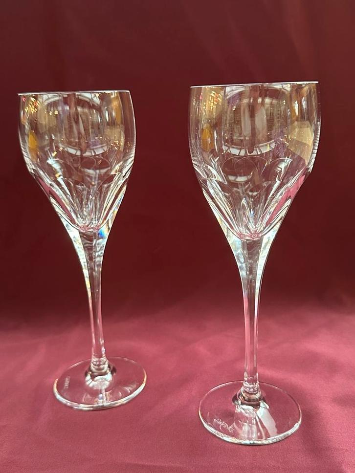 DaVinci Crystal portglazen – Italiaans geslepen kristal, Antiek en Kunst, Antiek | Glas en Kristal, Ophalen of Verzenden