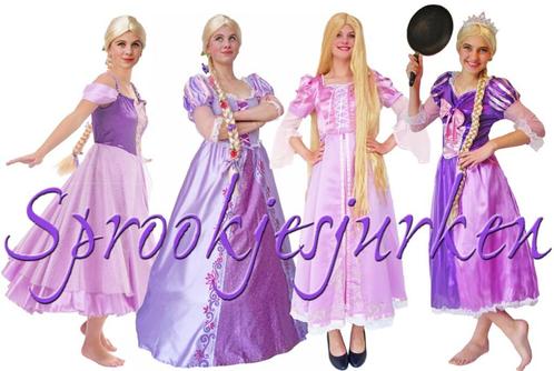 Disney Tangled Rapunzel jurk prinsessenjurk verkleedjurk, Kleding | Dames, Carnavalskleding en Feestkleding, Gedragen, Kleding