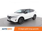 Nissan QASHQAI 1.3 MHEV Xtronic Tekna | CA43400 | (bj 2022), Met garantie (alle), Leder en Stof, Wit, Hybride Elektrisch/Benzine