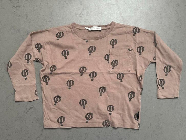 Sproet en Sprout longsleeve maat 5 jaar, Kinderen en Baby's, Kinderkleding | Maat 110, Zo goed als nieuw, Jongen, Shirt of Longsleeve