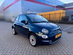 Fiat 500 ‘Dolcevita’ Hybrid 1.0 GSE 2022 Blauw, Auto's, Voorwielaandrijving, Leder en Stof, USB, Bedrijf