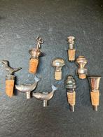 Verzilverde flessendoppen en schenktuiten, Antiek en Kunst, Ophalen of Verzenden