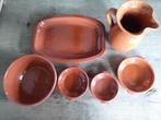 Rustieke tapas set - 6 delig, Huis en Inrichting, Keuken | Servies, Ophalen, Overige stijlen, Aardewerk, Schaal of Schalen