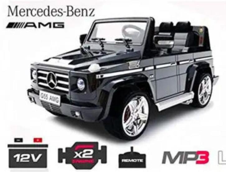 Mercedes G 55 AMG electrische kinderauto, Kinderen en Baby's, Speelgoed | Buiten | Accuvoertuigen, Nieuw, Ophalen of Verzenden