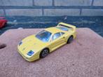 Burago Ferrari F40 GEEL 1:43, Ophalen of Verzenden, Gebruikt, Auto, Overige merken