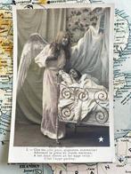 1905 Ange de Noël - kerstengel met lang haar (CC), Ophalen of Verzenden, Voor 1920, Gelopen, Feest(dag)