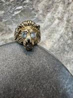 14k Gouden Leeuw Ring - Massief en Prachtig!, 19 tot 20, Nieuw, Ophalen of Verzenden, Dame of Heer