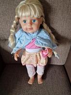 Van Marttel grote pop met lang haar., Verzamelen, Poppen, Ophalen of Verzenden, Zo goed als nieuw, Pop