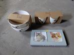 Mokken en kommen set met katten, Huis en Inrichting, Ophalen of Verzenden, Nieuw, Glas of Kopje