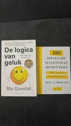 2 boeken Mo Gawdat - De logica van geluk, Maatschappij en Samenleving, Ophalen of Verzenden, Zo goed als nieuw, Wereld