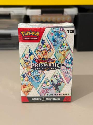Prismatic Evolutions Bundle Box Sealed Pokemon beschikbaar voor biedingen